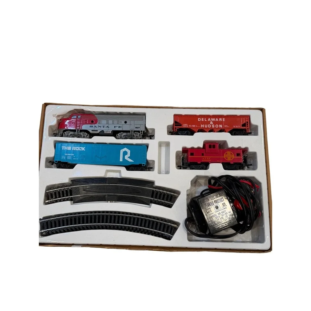 Bachmann HO Scale Diesel Express Electric Train Set Complete‎ Ready to Run Vintg